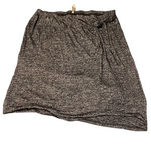 Pennington’s Women’s Pull On Grey Skirt Size 4X Lined Academia Work Wear Casual